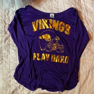 “Pink” Vikings long sleeve